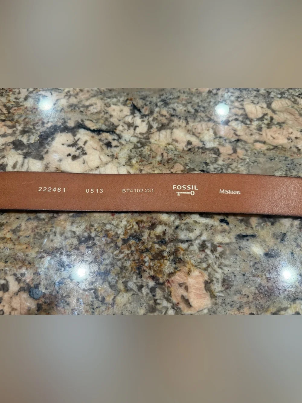 Fossil beautiful leather